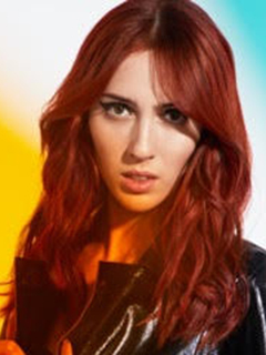 Redken Model with red hair